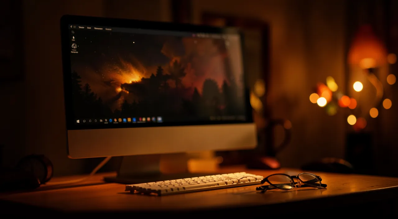 Adjusting your screen for eye comfort