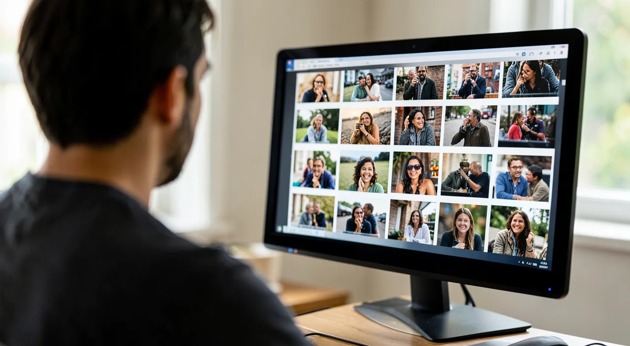 Create a slideshow from your photos