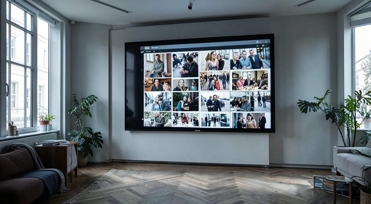 Create a slideshow from your photos