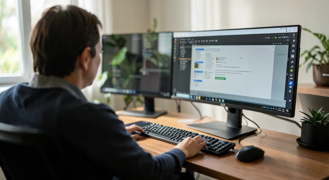 Travailler efficacement avec deux écrans
