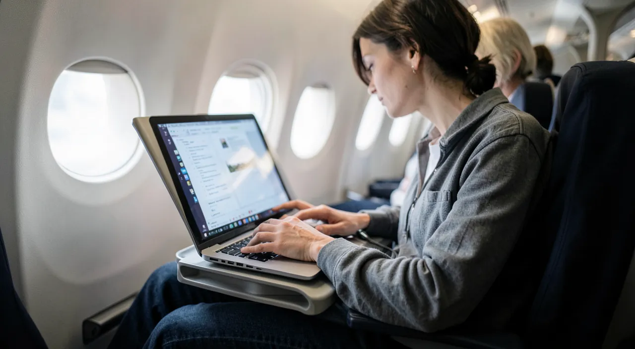 Travailler hors ligne : la productivité en mode avion