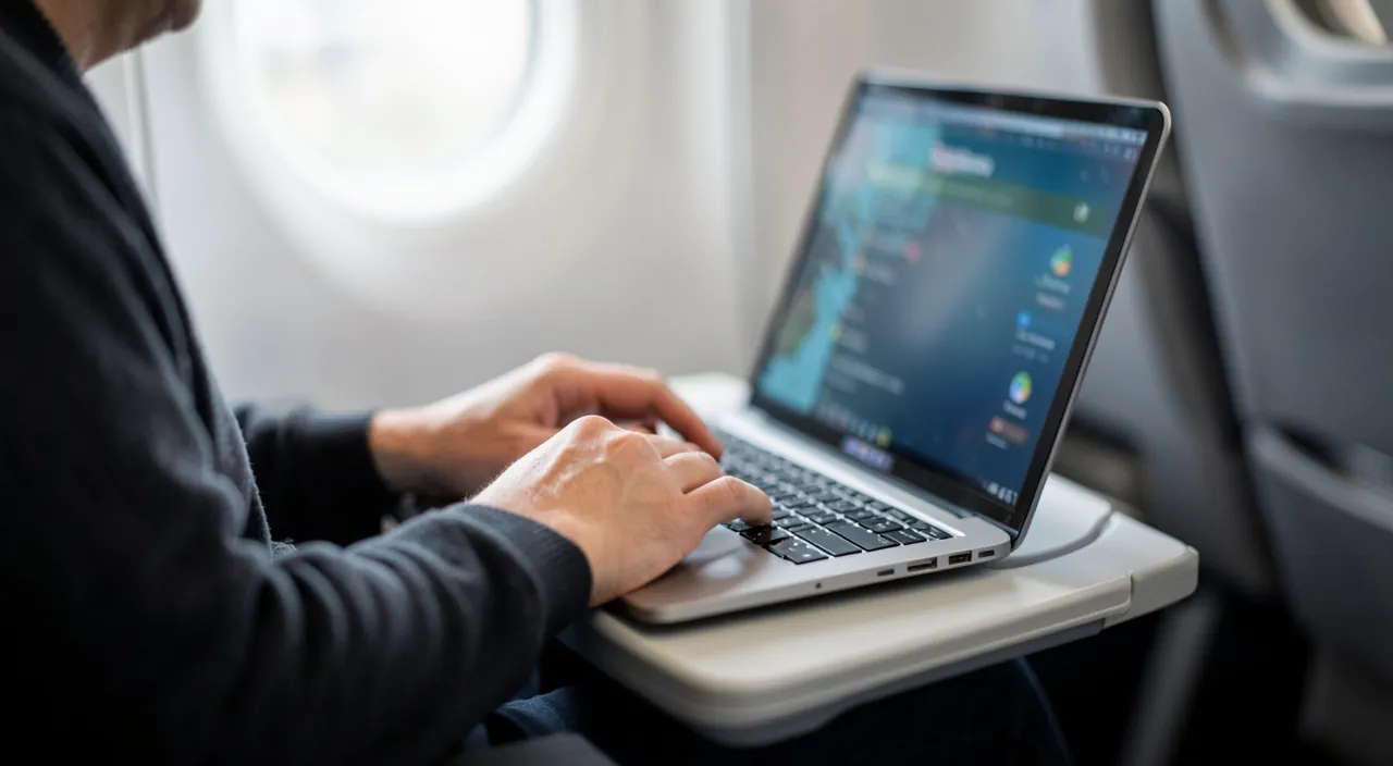 Travailler hors ligne : la productivité en mode avion