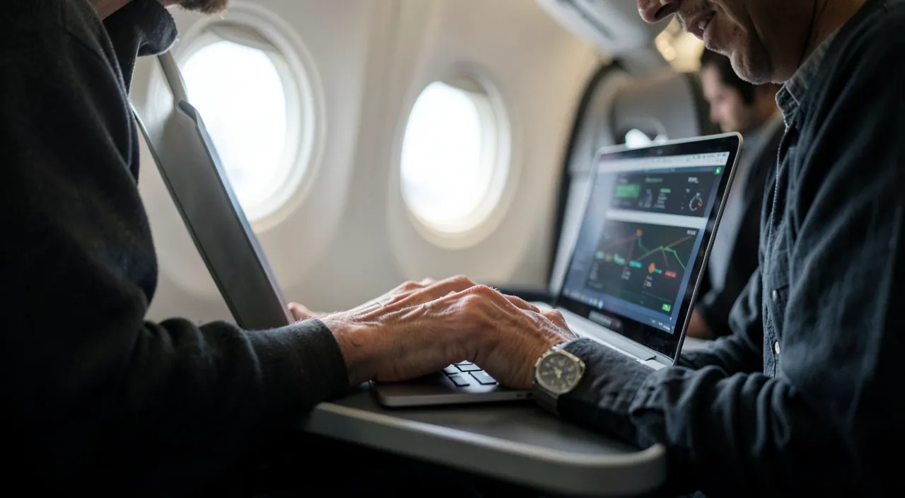 Travailler hors ligne : la productivité en mode avion