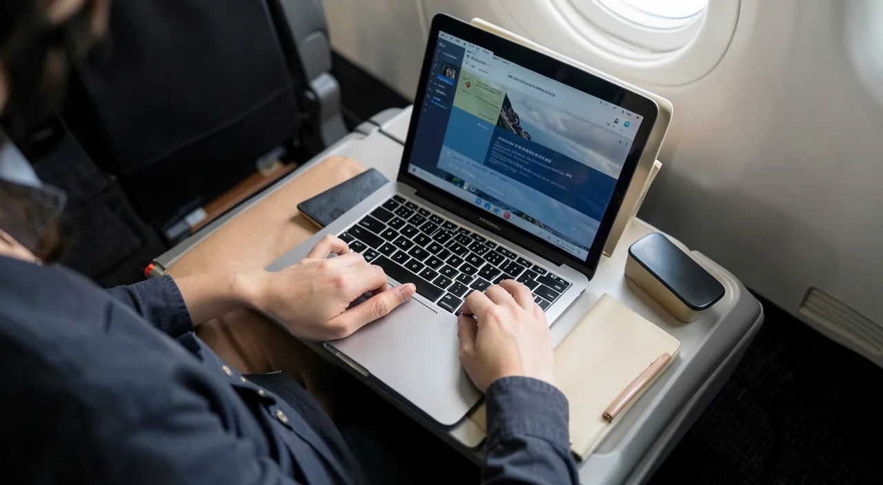 Travailler hors ligne : la productivité en mode avion