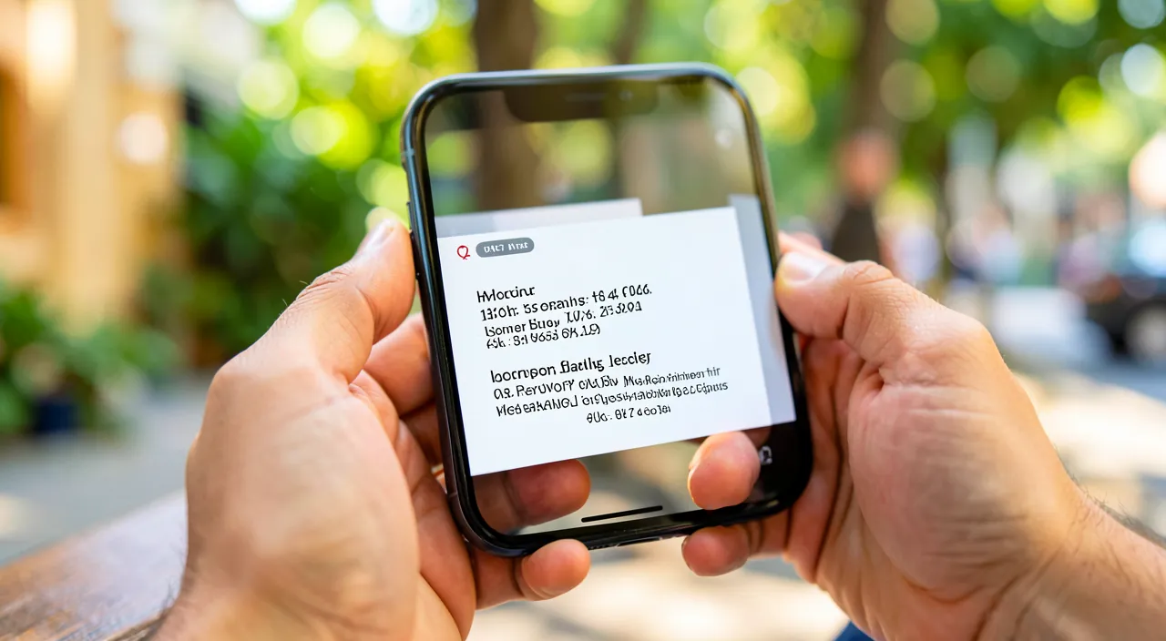 Escanear una tarjeta de visita en un instante