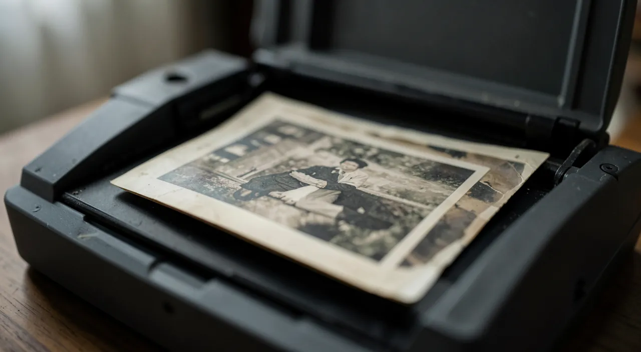 Alte Papierfotos digitalisieren