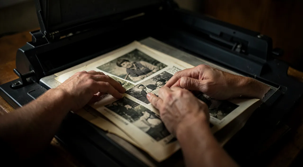 Alte Papierfotos digitalisieren
