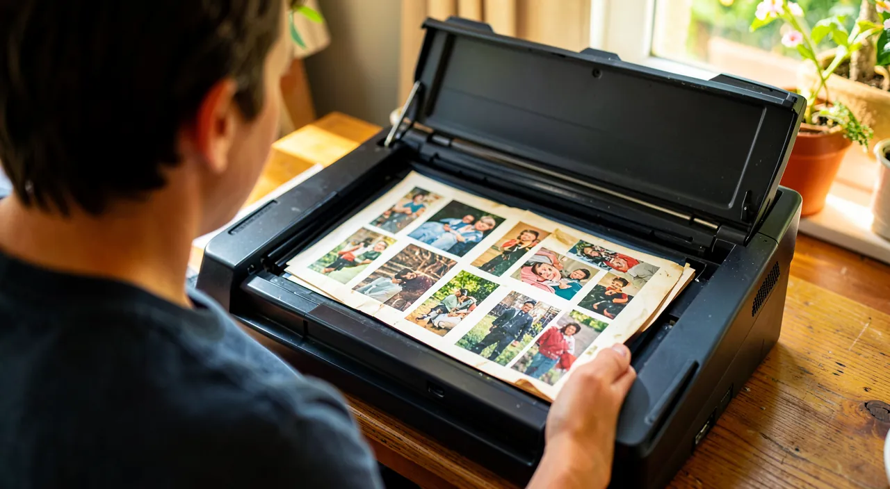 Alte Papierfotos digitalisieren