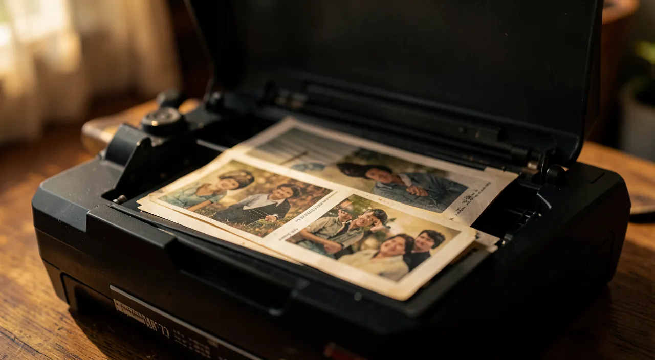 Alte Papierfotos digitalisieren