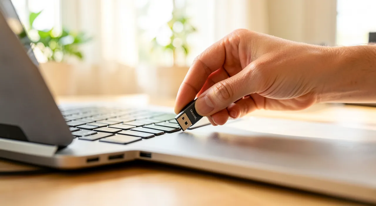 Guardar archivos en una USB