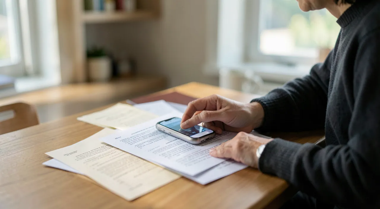 Numériser ses papiers comme un pro avec son téléphone