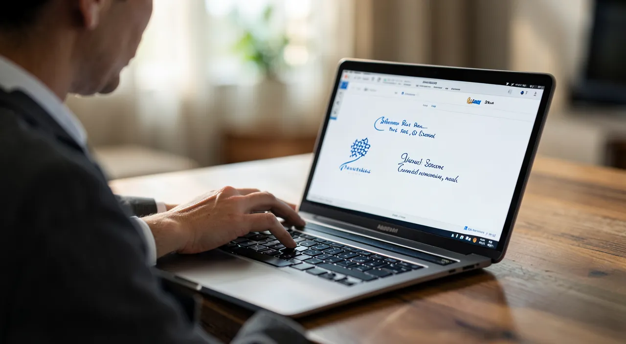 Créer une signature de mail professionnelle