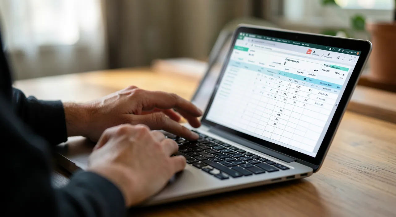 Débuter avec un tableur : budget, listes et petits suivis
