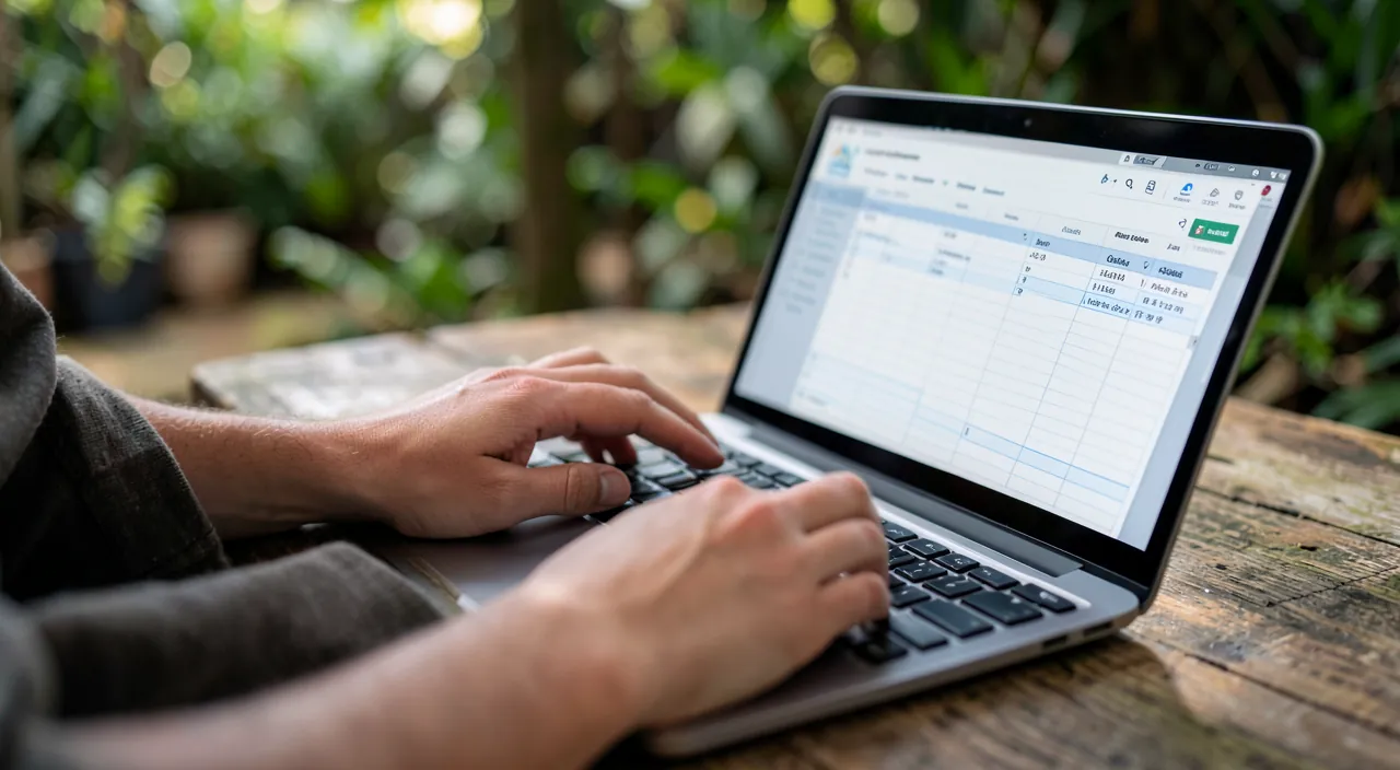 Débuter avec un tableur : budget, listes et petits suivis