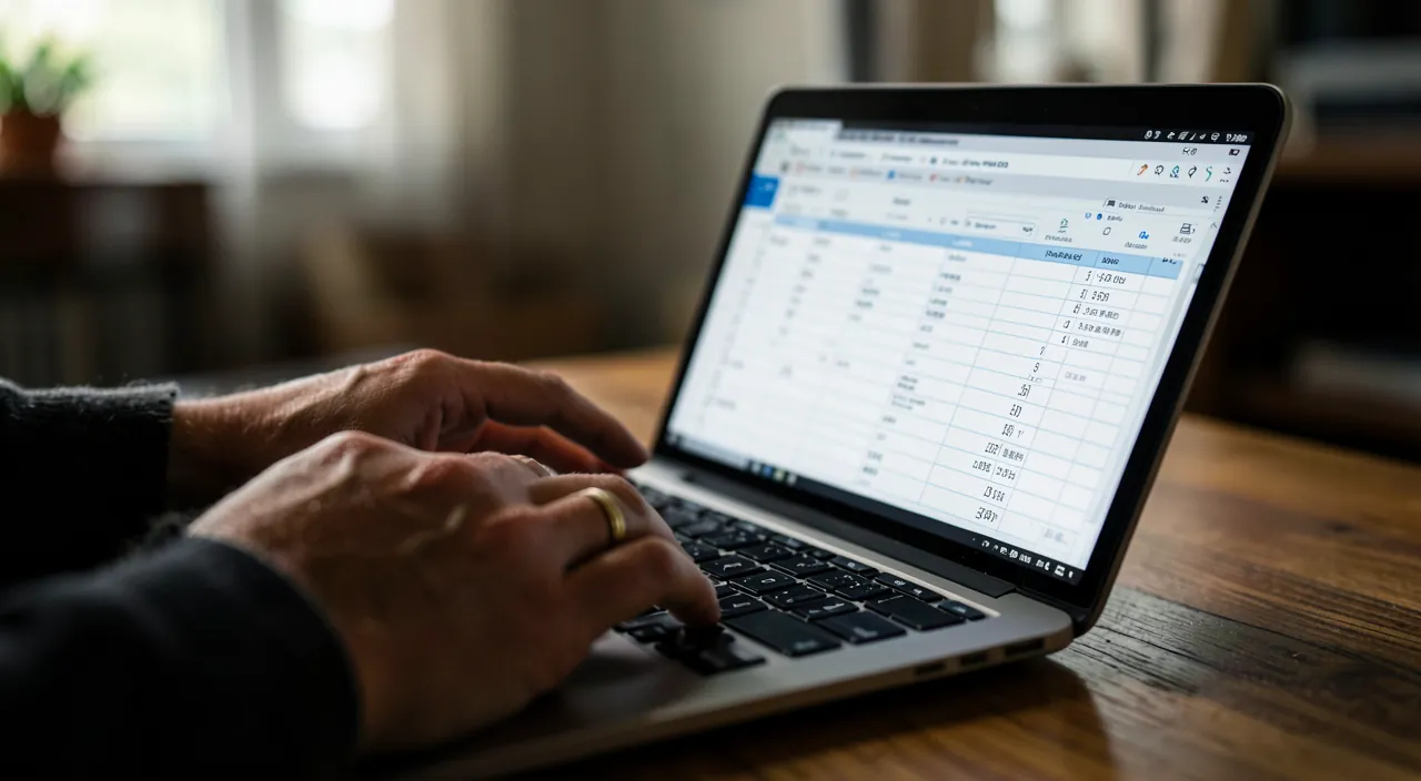 Débuter avec un tableur : budget, listes et petits suivis