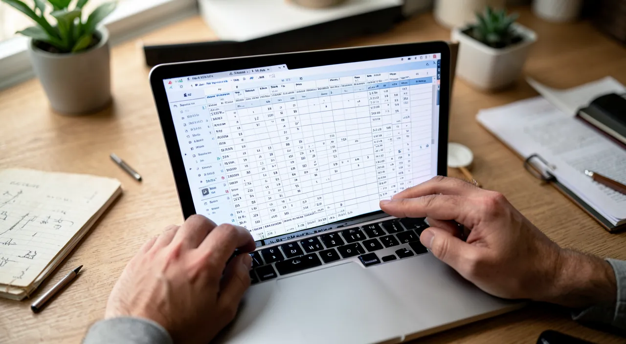 Débuter avec un tableur : budget, listes et petits suivis