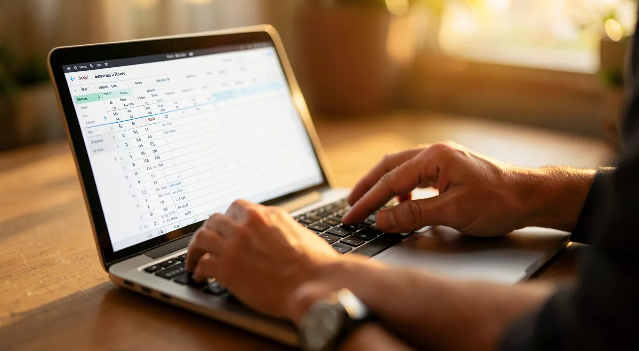 Débuter avec un tableur : budget, listes et petits suivis