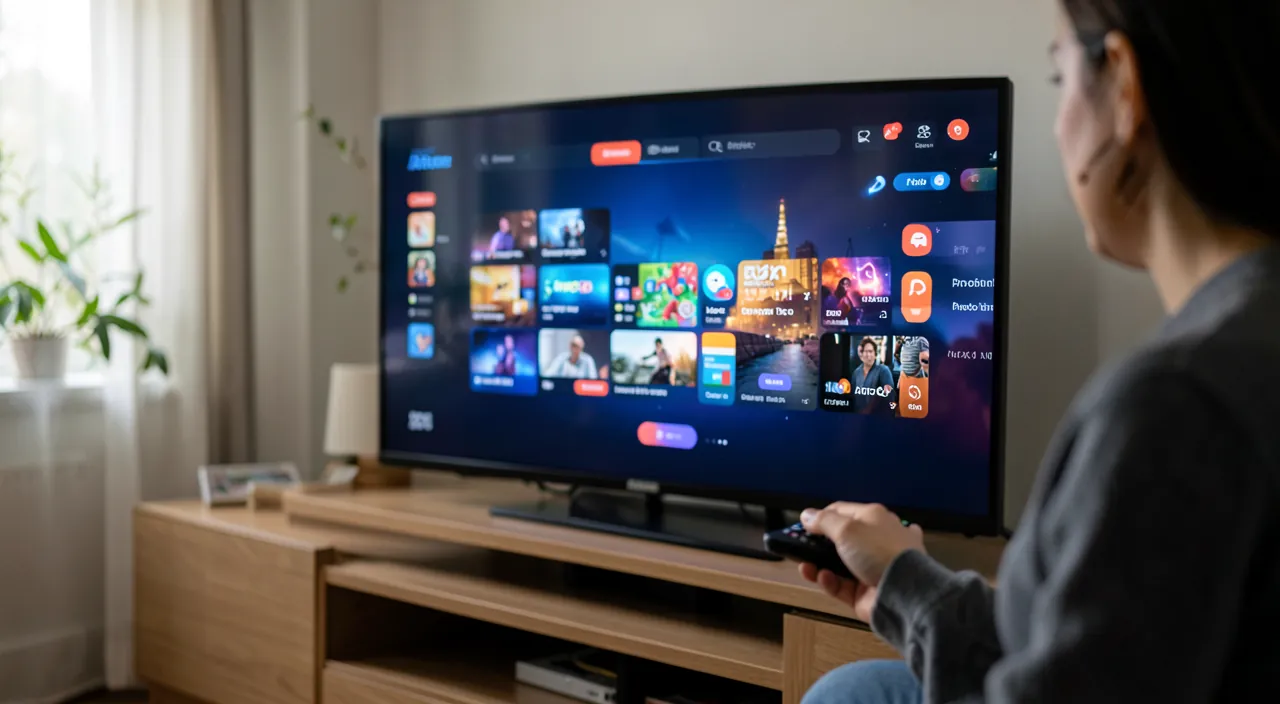 Installer et organiser ses applis de streaming sur la télévision