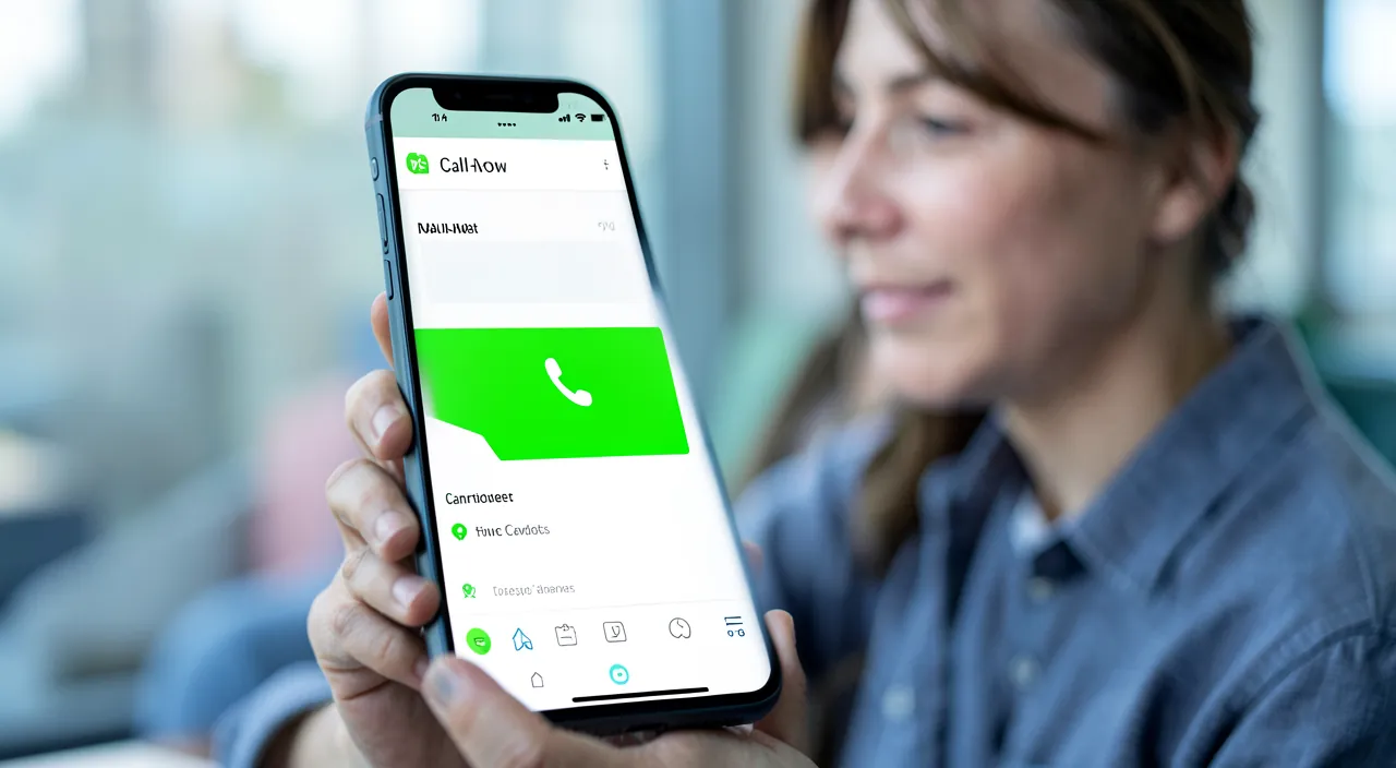 Un bouton d'appel direct pour le mobile