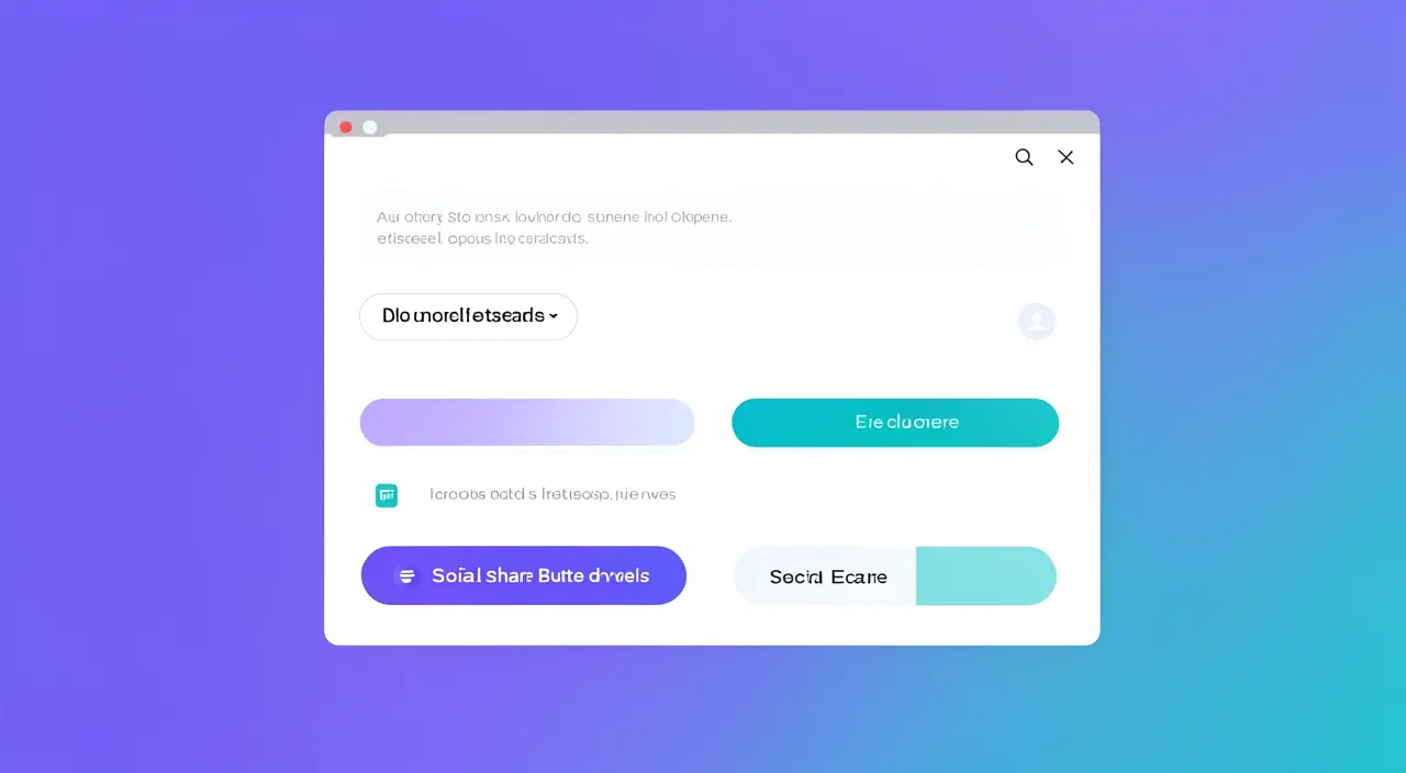 Ajouter des boutons de partage à ses contenus