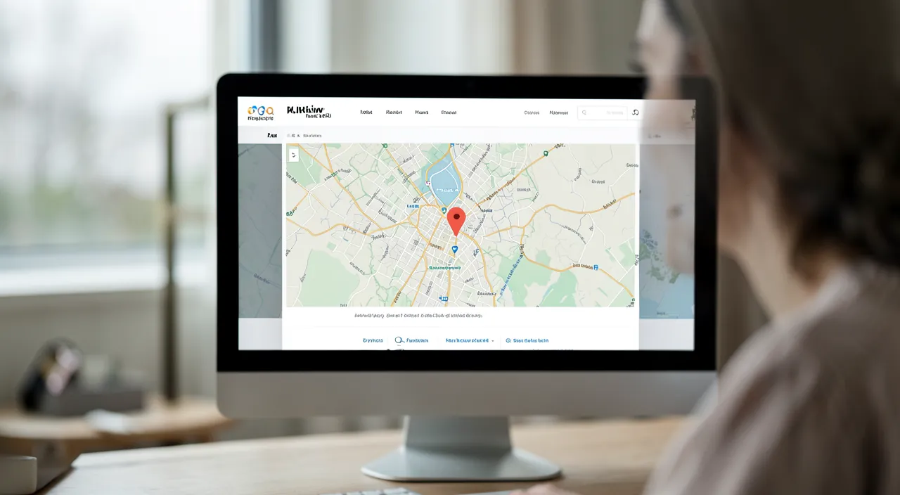 Einen Lageplan zu Ihrer Website hinzufügen