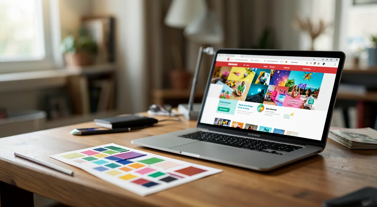 Choisir les couleurs de son site : guide simple