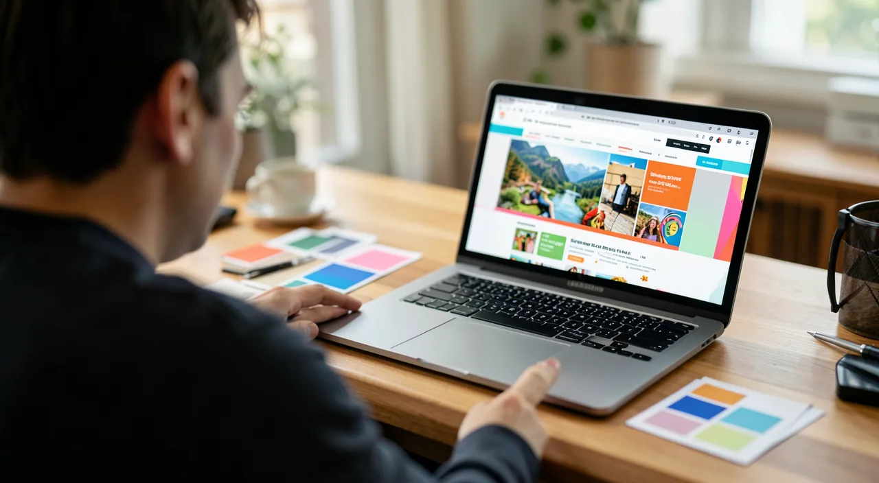 Choisir les couleurs de son site : guide simple