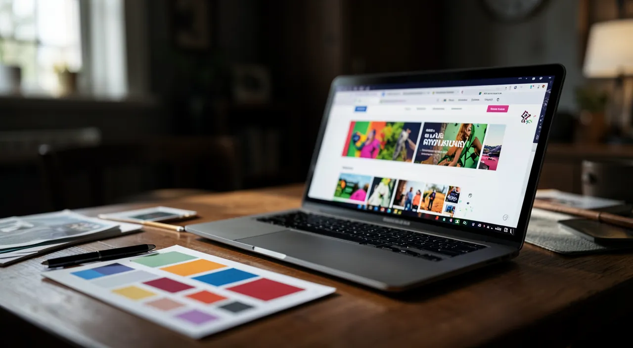 Choisir les couleurs de son site : guide simple