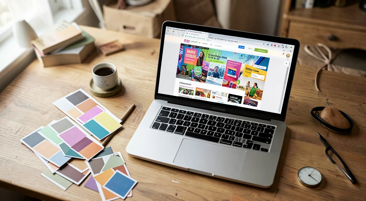 Choisir les couleurs de son site : guide simple