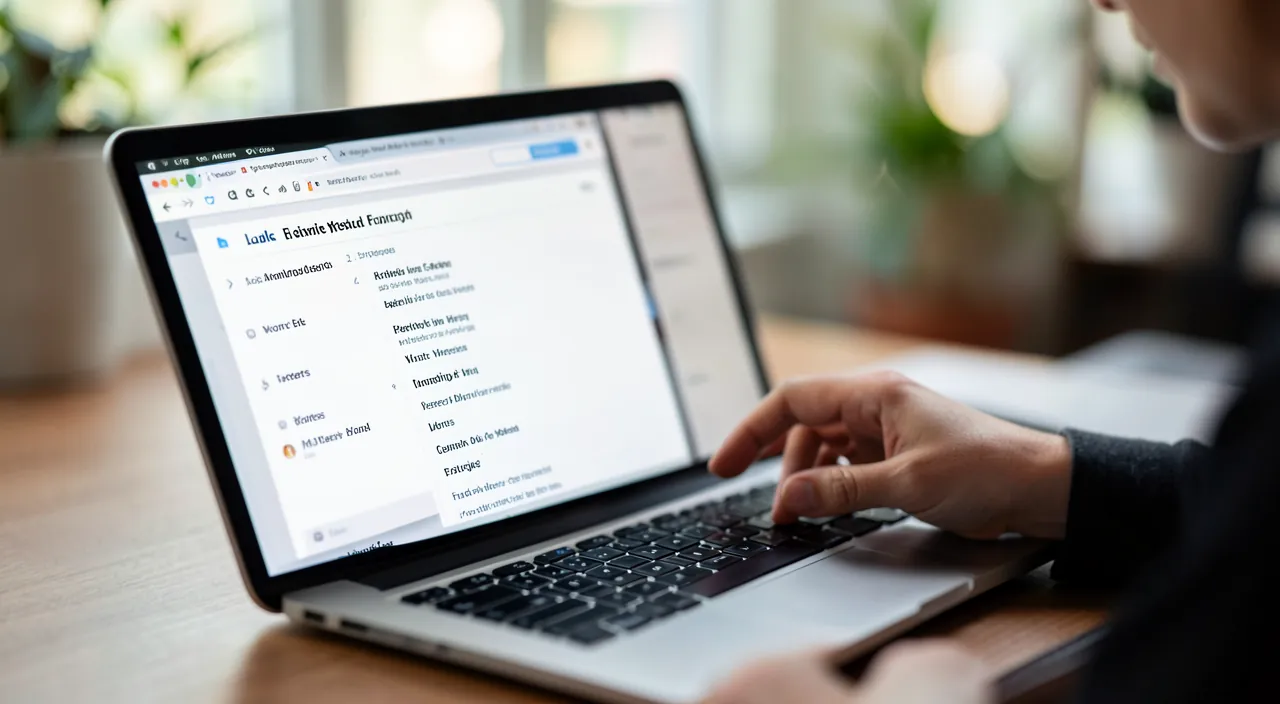 Un menu de navigation clair : la clé d'un site agréable