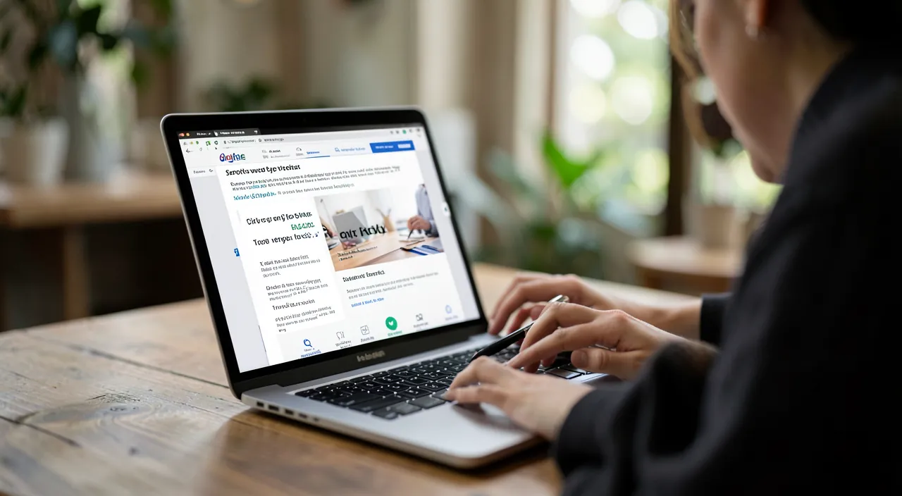 Présenter ses services sur une page dédiée