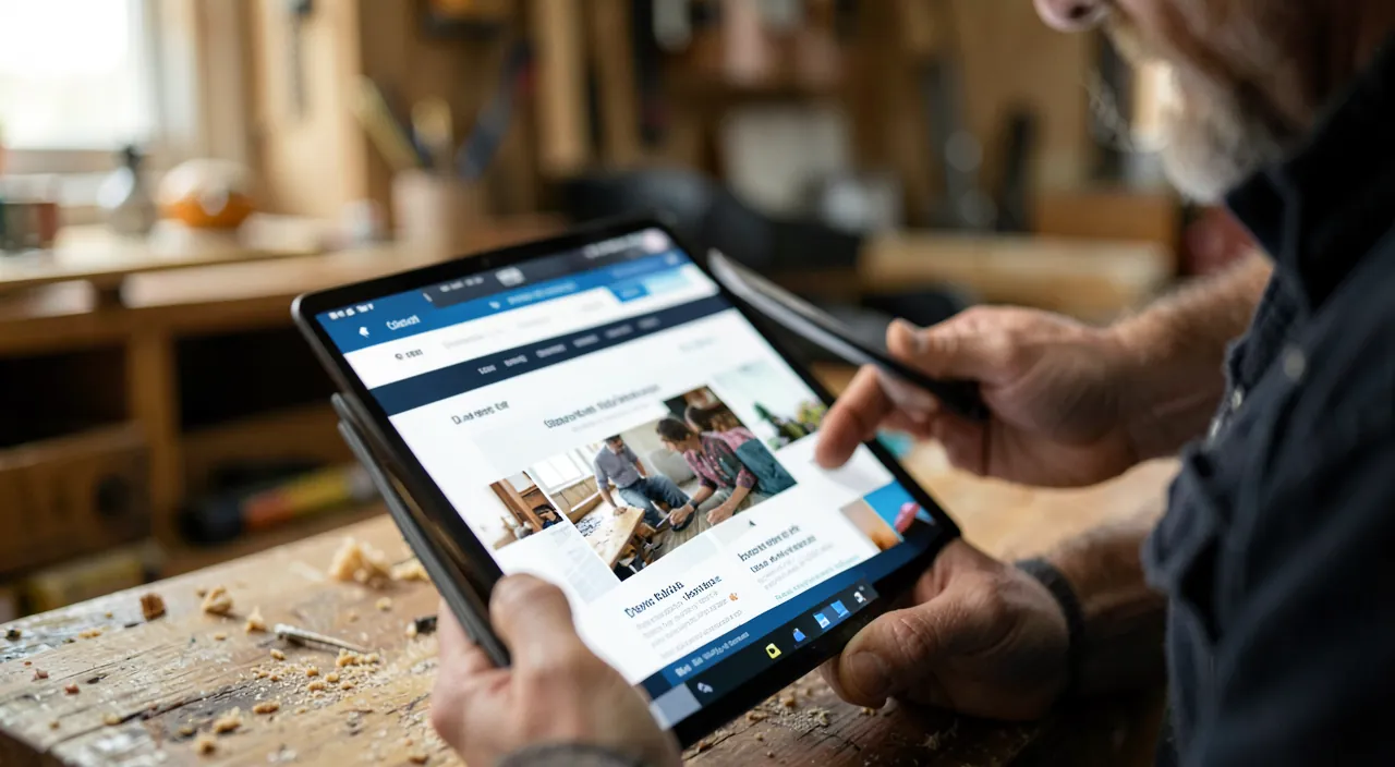 Le site parfait d'un artisan : ce qui compte vraiment