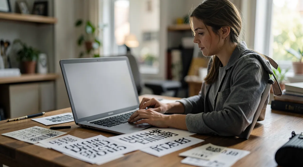 Bien choisir ses polices pour un site pro